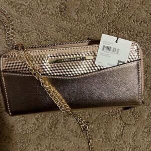 ANNE KLEIN 94 METALLIC WALLET